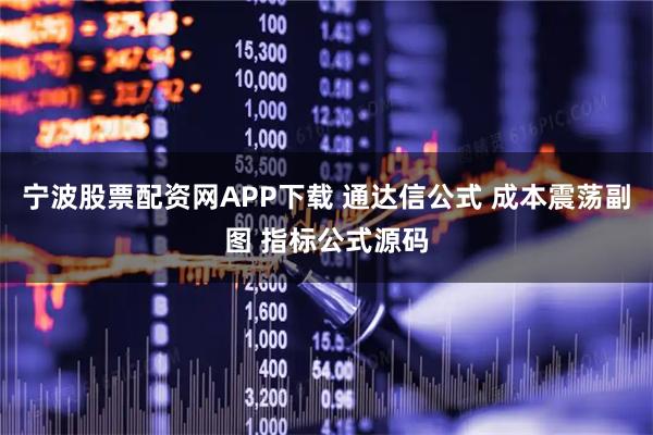宁波股票配资网APP下载 通达信公式 成本震荡副图 指标公式源码